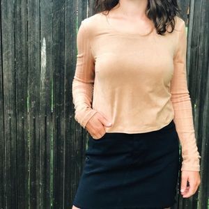 Camel colored long sleeve